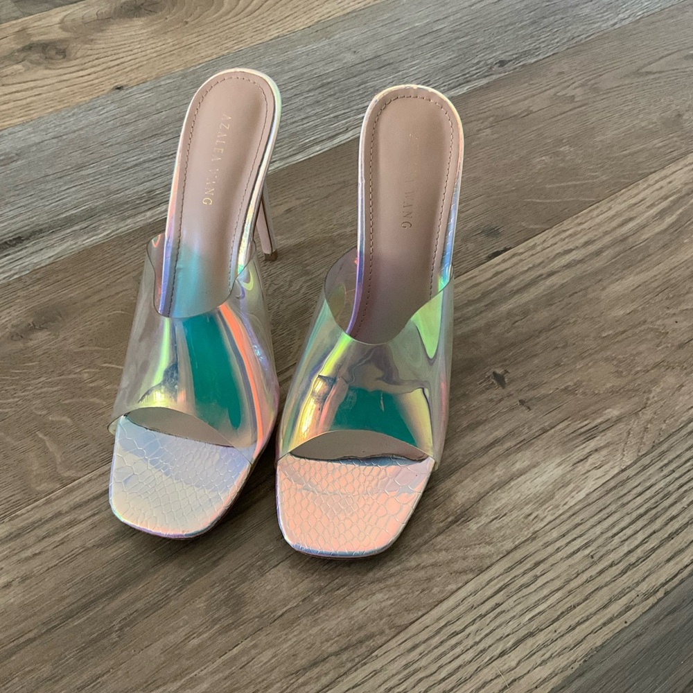 Azalea Wang Iridescent Women's Heels